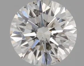 0.53 Carat F SI2 Round Diamond