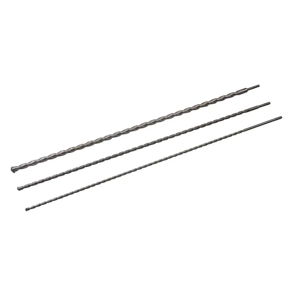 1000mm Sds Plus Masonry Drill Bit Set 3pce 125628 Silverline