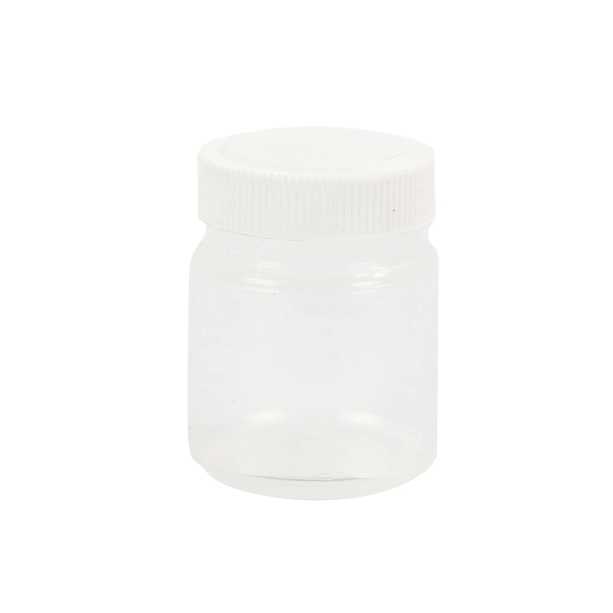 100ml PET Jar Natural Plastic with Screw Lid