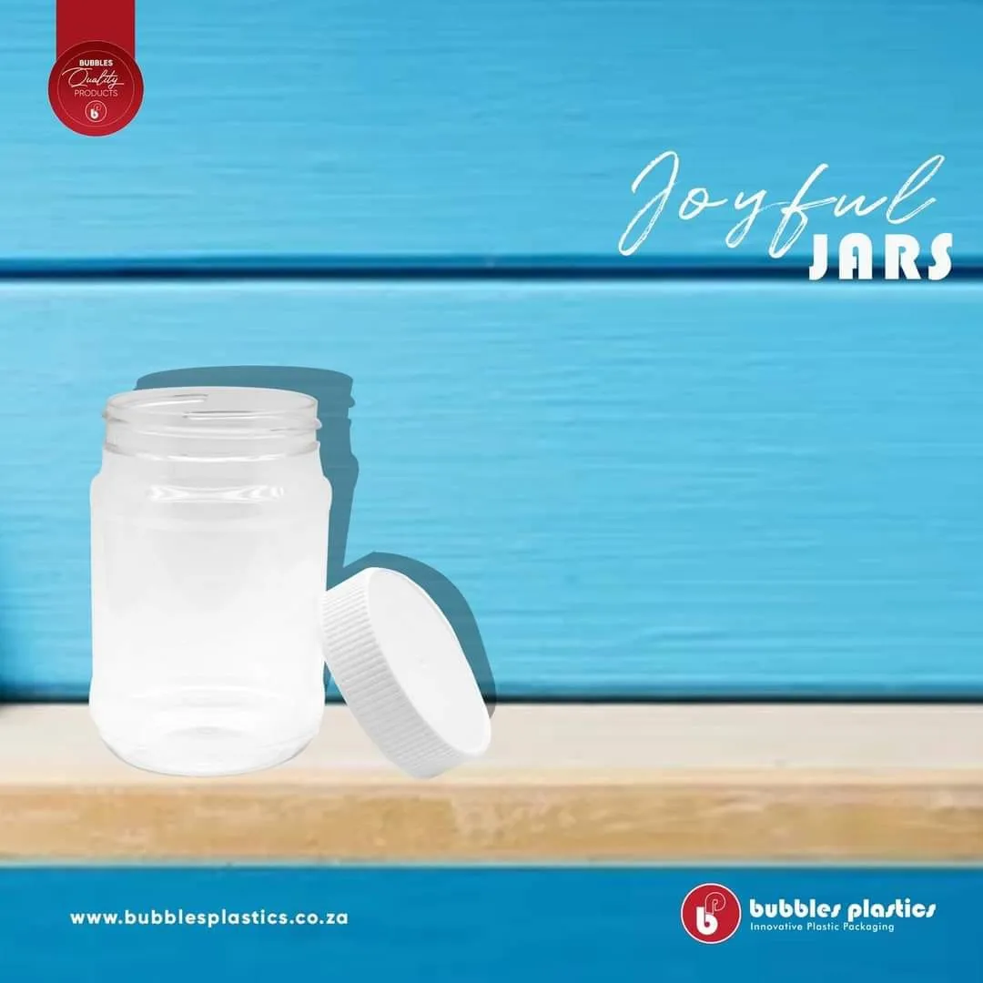 100ml PET Jar Natural Plastic with Screw Lid