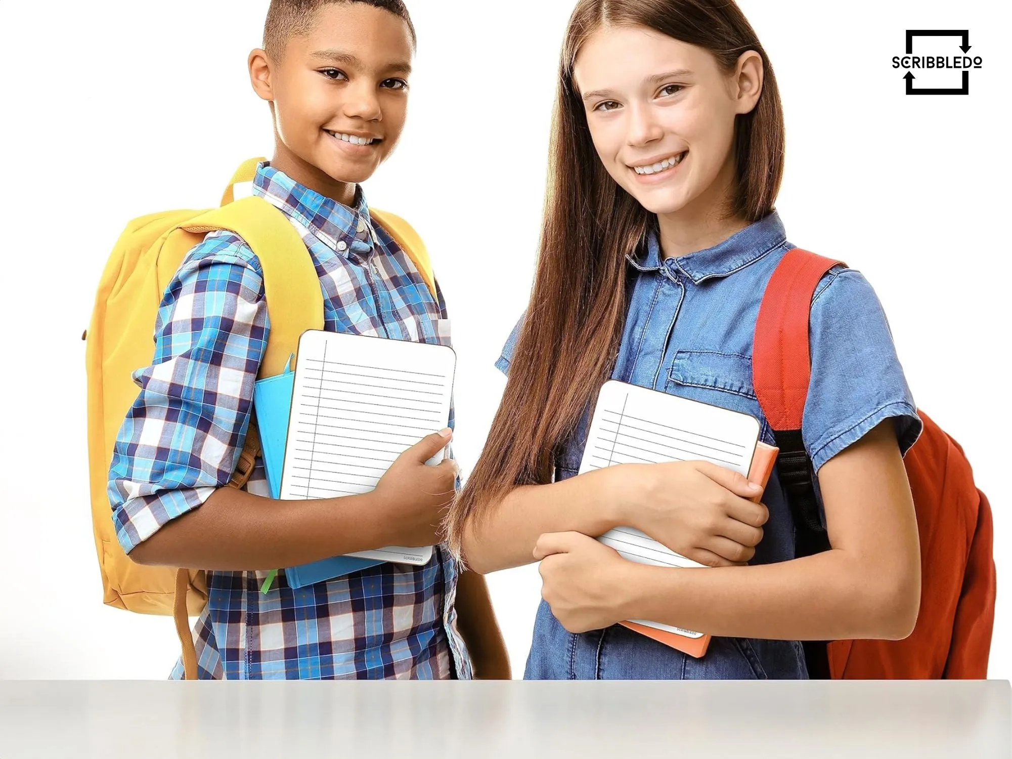 2 Pack Dry Erase College Ruled Notebook 5"x7"