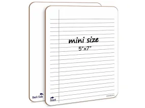 2 Pack Dry Erase College Ruled Notebook 5"x7"