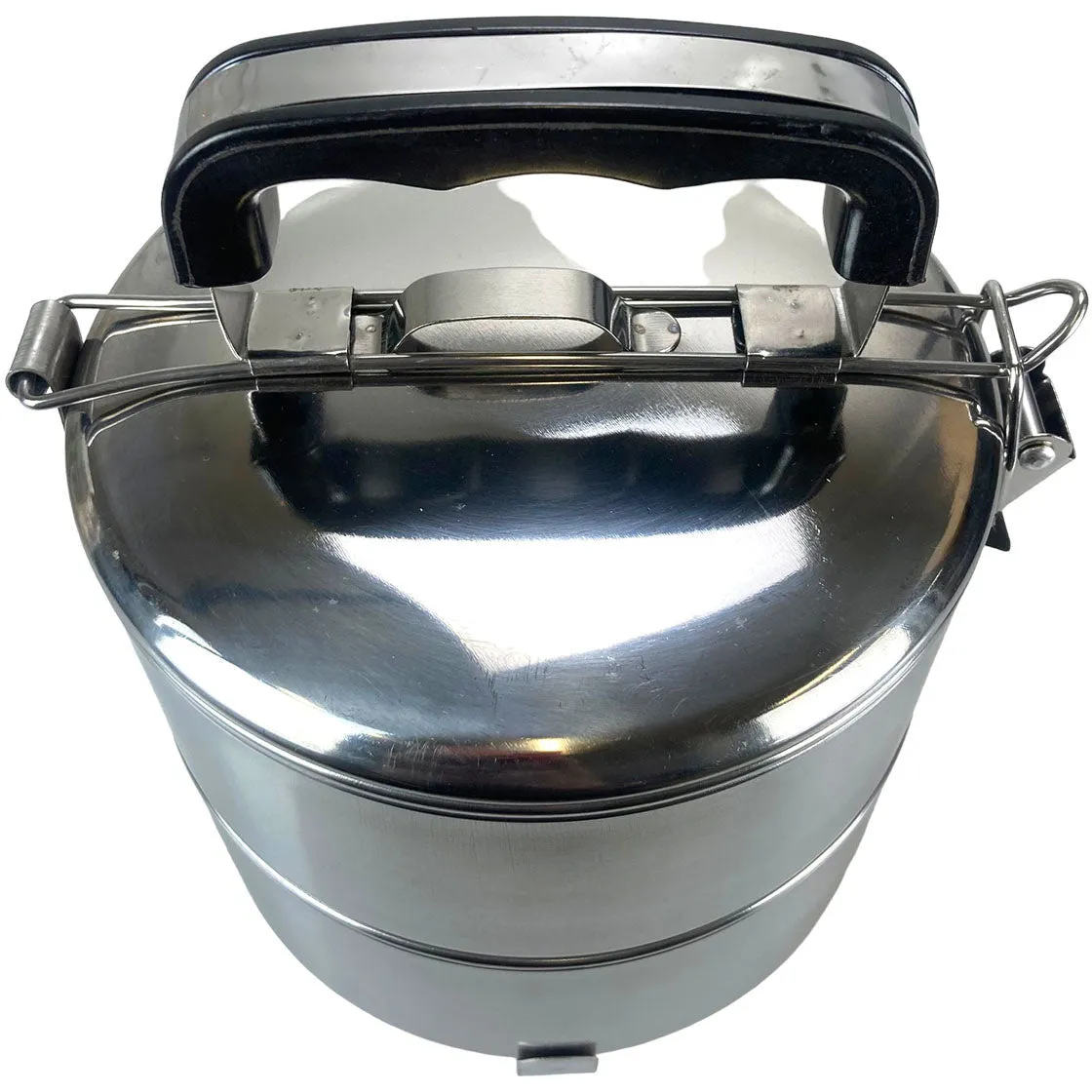 2 Tier Stainless Steel Lunch Tiffin  - LK-LKCO-43023