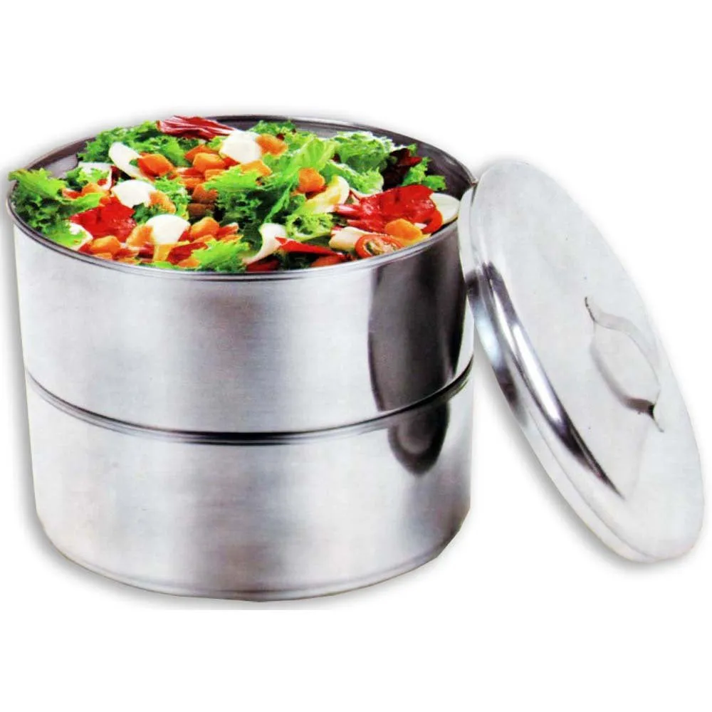 2 Tier Stainless Steel Lunch Tiffin  - LK-LKCO-43023