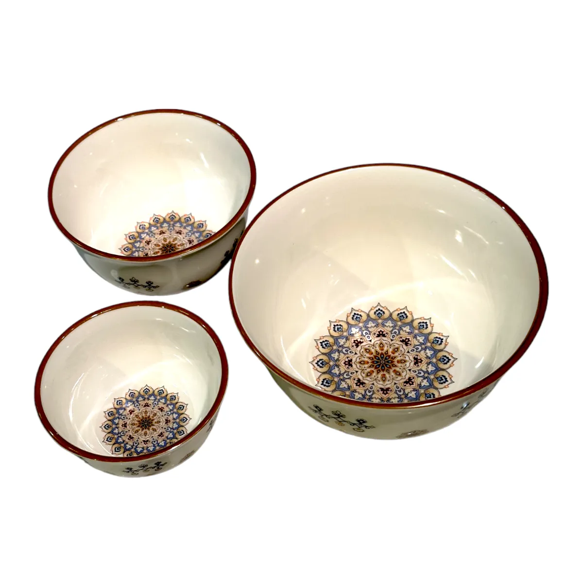 3 Pcs Air Tight Food Boxes (Round)