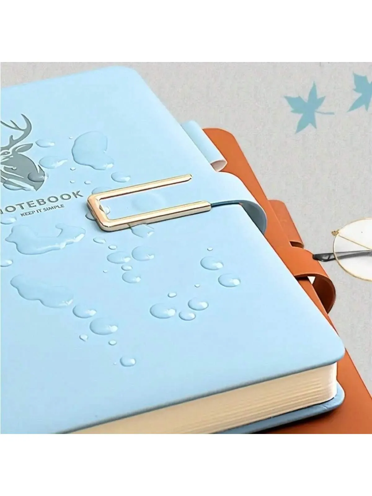 416-page Extra-thick A5 Pu Leather Business Notebook For Home, Office, Study Room