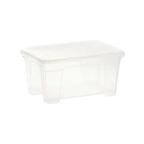 4.5L Plastic Storage Utility Box Container Clear Buzz