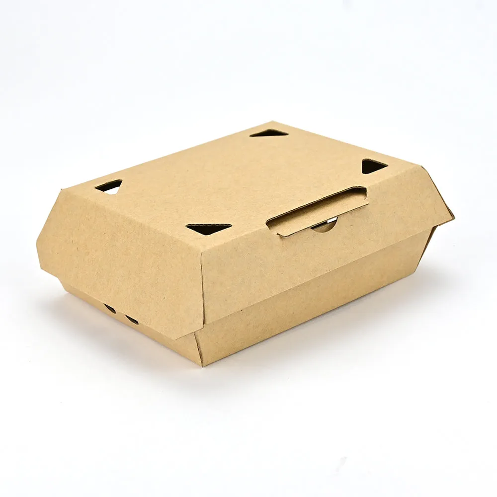 6.38" X 5" X 2.25" #ReadyFresh® Vented Hot Snack Container (Large), 300/CS