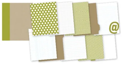 6x8 SN@P! Binder Green by Simple Stories