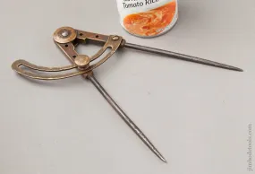 8 inch Brass and Steel Wing Dividers - 67387