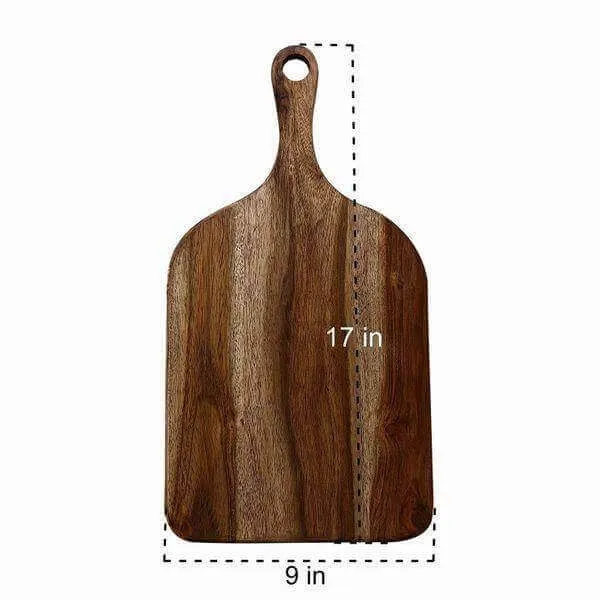 Acacia Hardwood Chopping Board with Handle