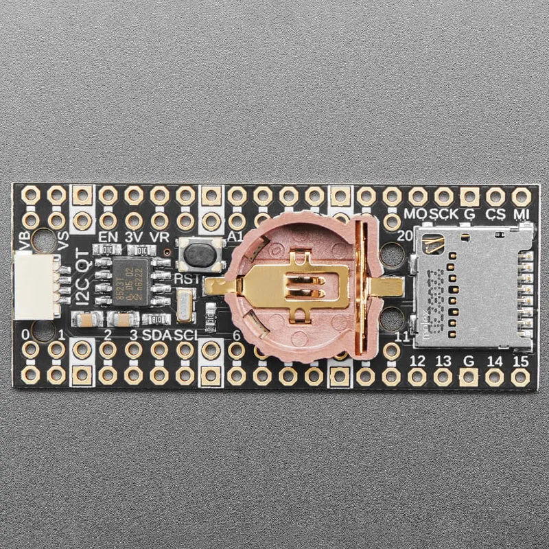 Adafruit PiCowbell Adalogger for Pico - MicroSD, RTC