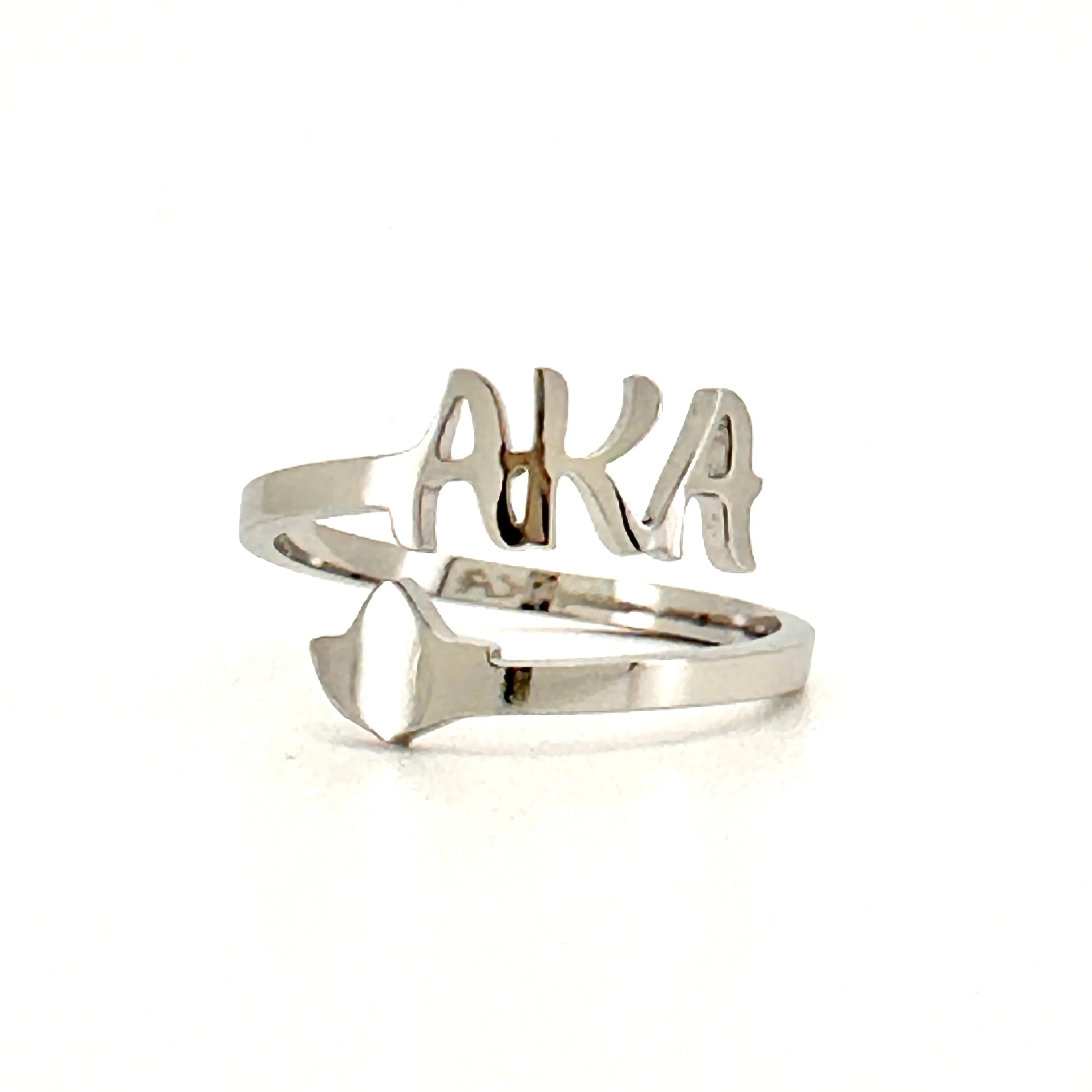 AKA Initial Ivy  Ring