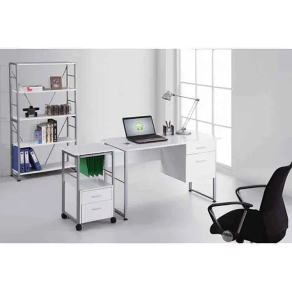 Alphason Cabrini Home Office Desk - White | AW22226-WH