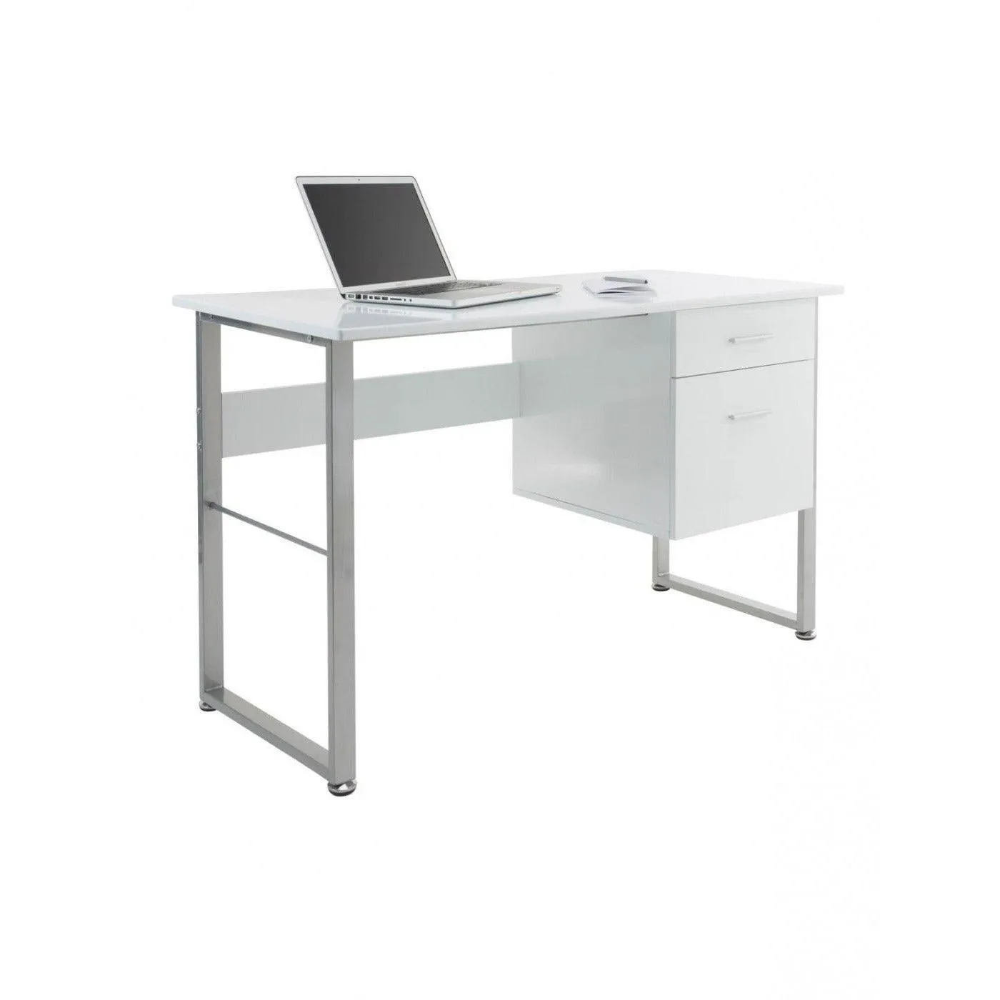 Alphason Cabrini Home Office Desk - White | AW22226-WH