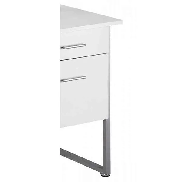 Alphason Cabrini Home Office Desk - White | AW22226-WH