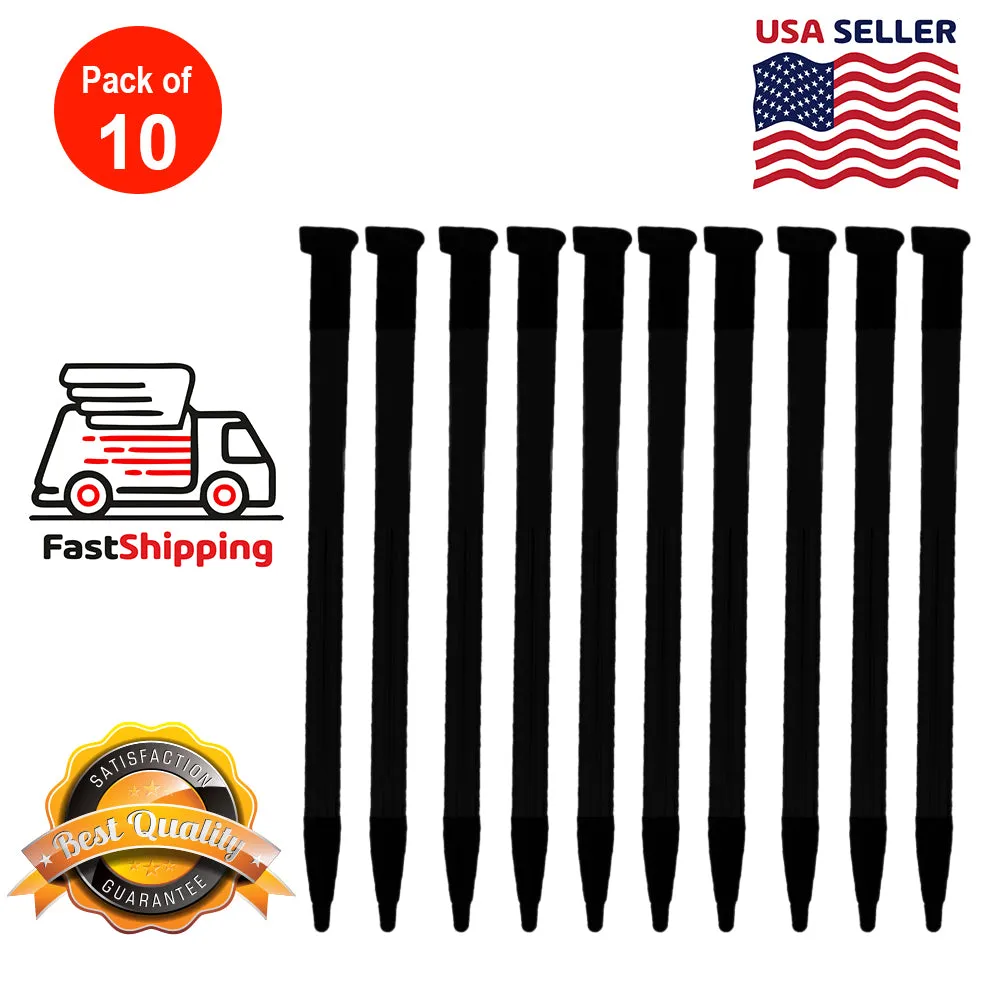 AMZER Universal Resistive Touch Stylus Pen - Black (pack of 10)