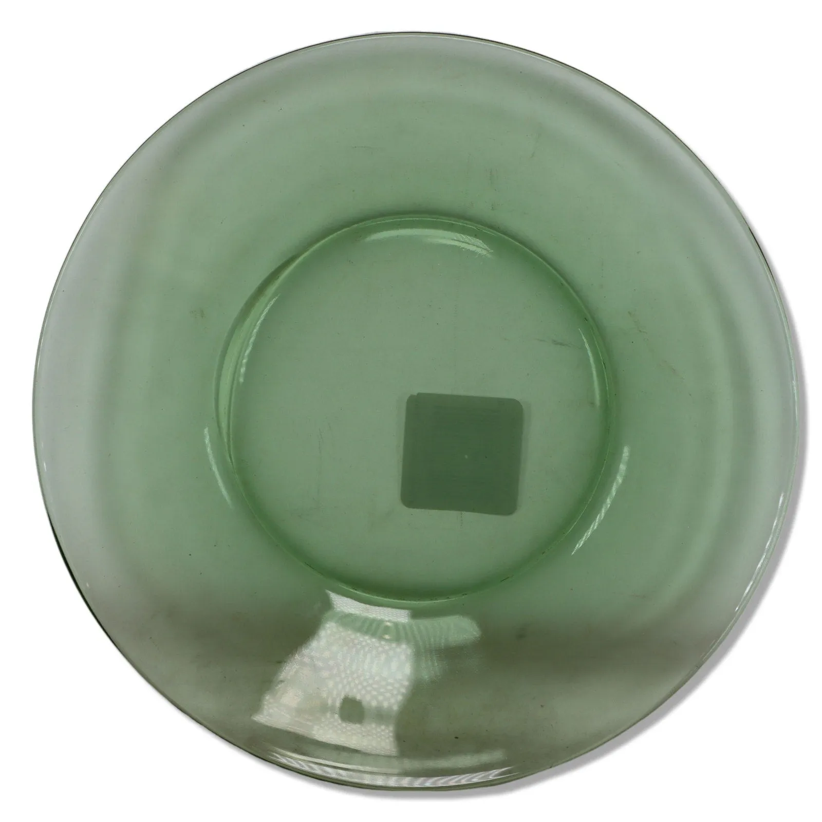 Anchor Hocking Pale Green Glass 8" Salad Plate 88818 New w/ label USA
