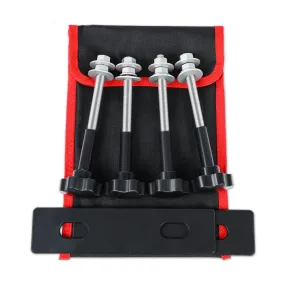 Anti-Rust Recovery Tracks Mounting Kit 4 Pins 4WD X-BULL
