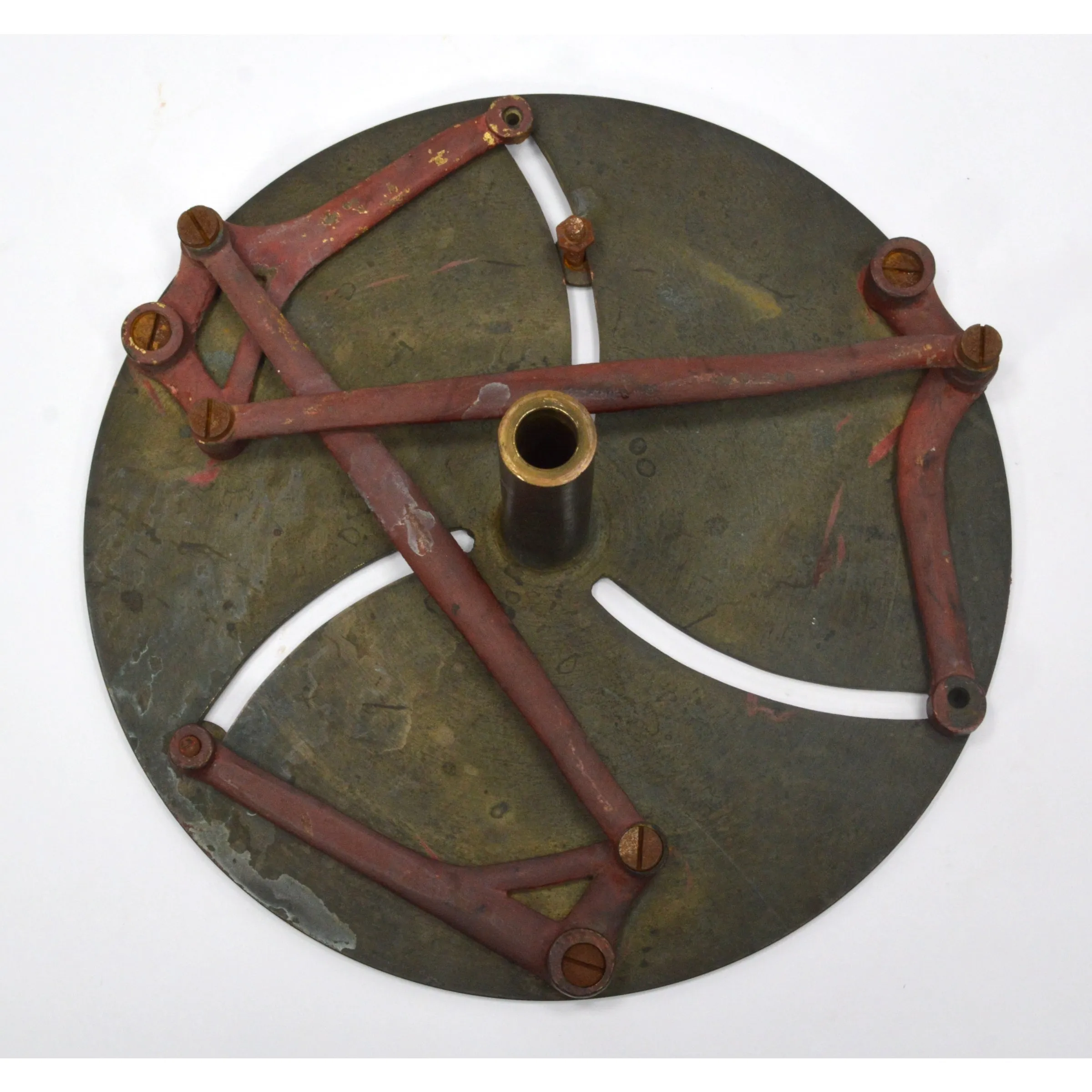Antique CAST IRON POTTERY-POTTERS WHEEL *Parts/Repair* STEAMPUNK Industrial Tool