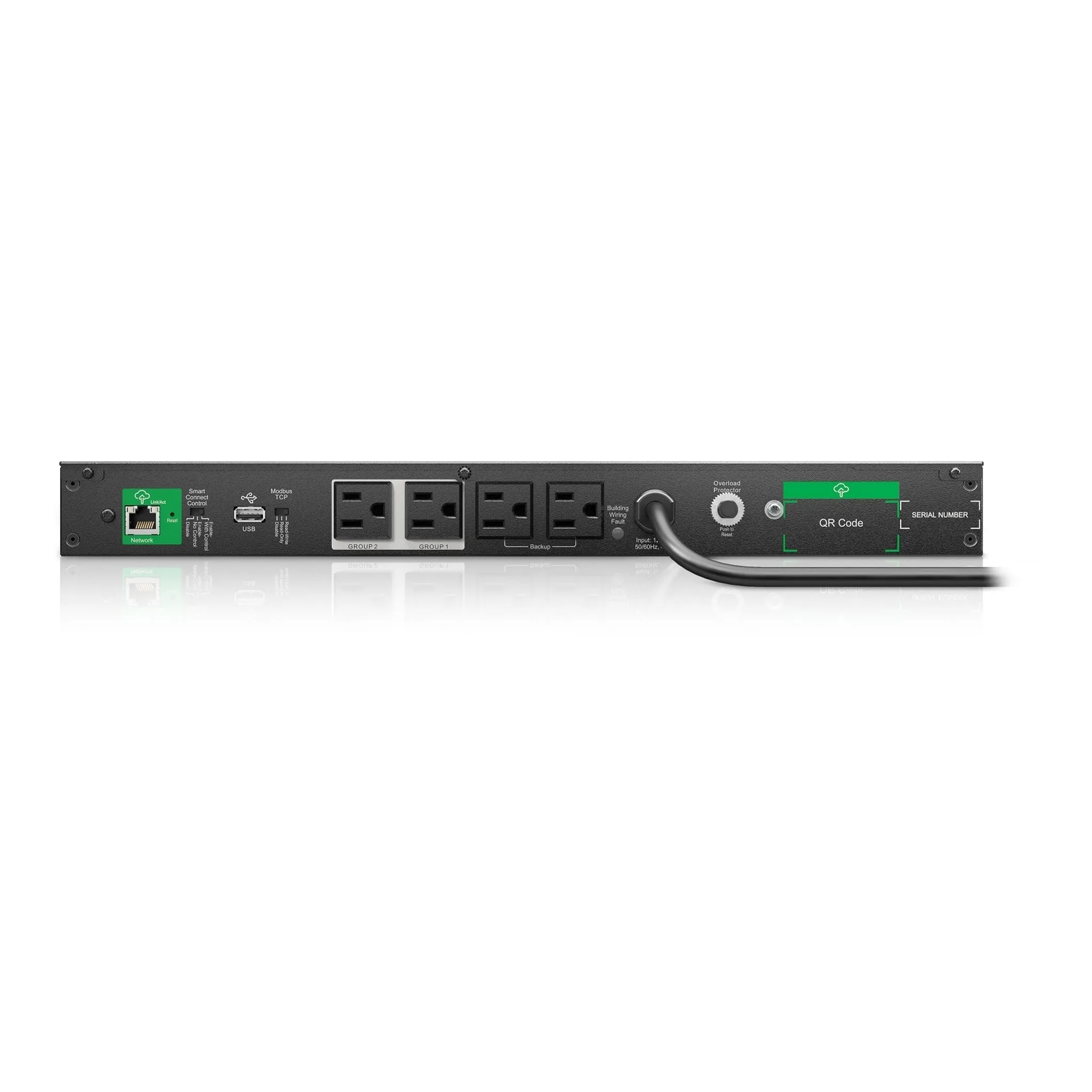 APC SCL500RM1UC 4-Port 1U 500VA 120V Lithium-Ion Smart-UPS with SmartConnect Port