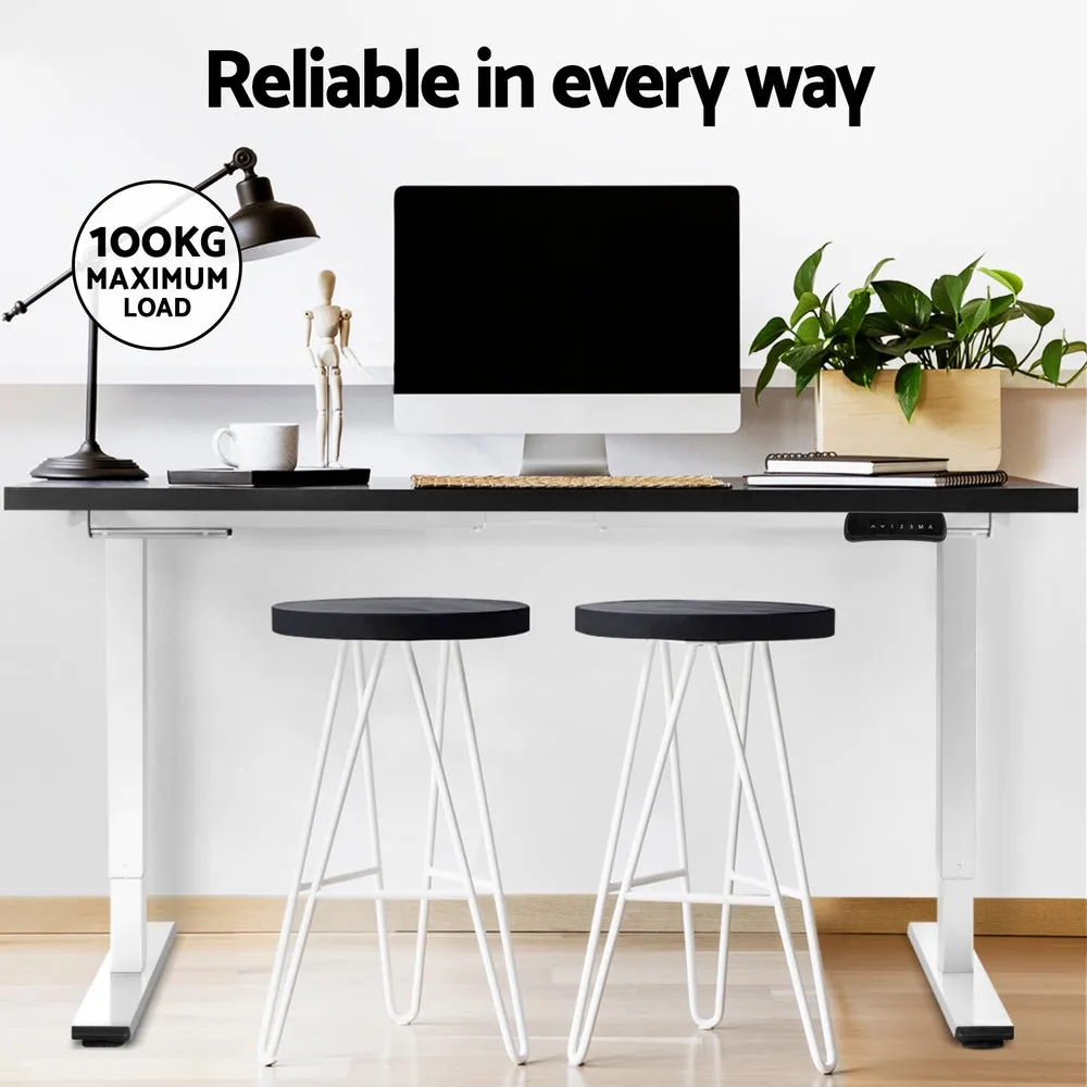 Artiss Standing Desk Motorised Dual Motor 120cm Black