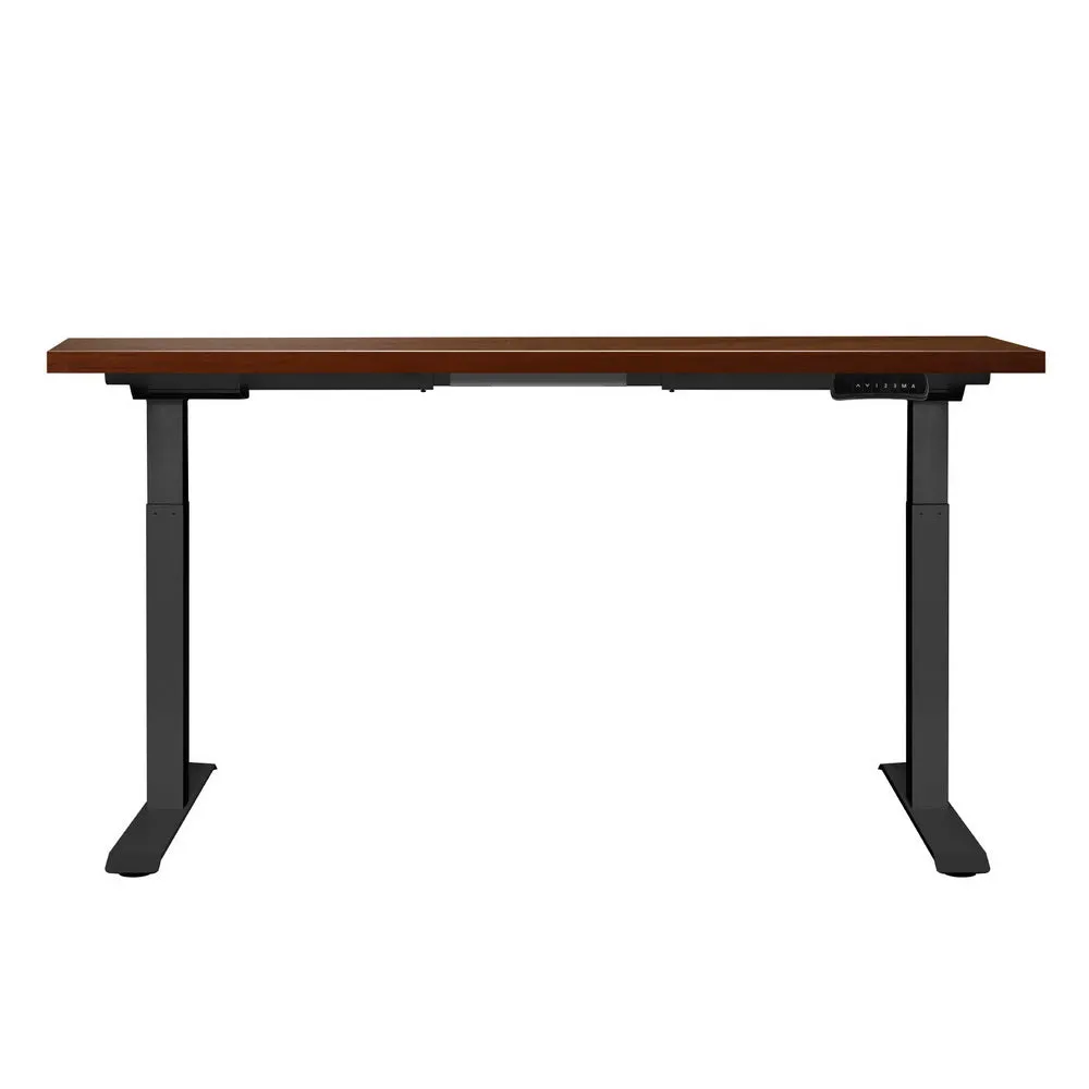 Artiss Standing Desk Motorised Dual Motor Walnut 120cm