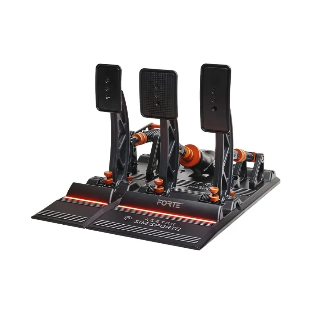 Asetek Forte Load Cell Racing Pedals