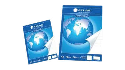 ATLAS WRITING PAD A4 70GSM 80 SHEETS