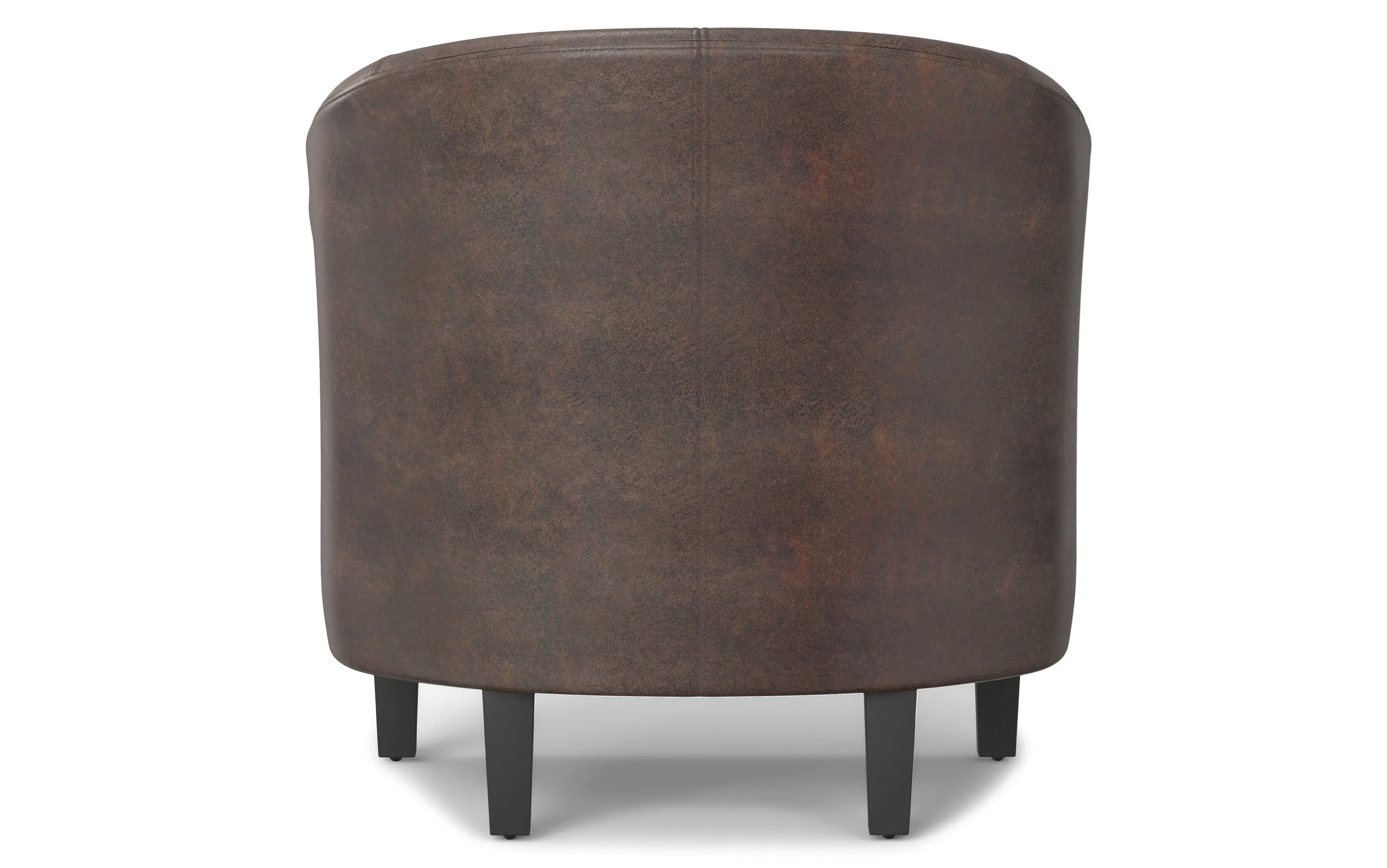 Austin Accent Chair in Distressed Vegan Leather