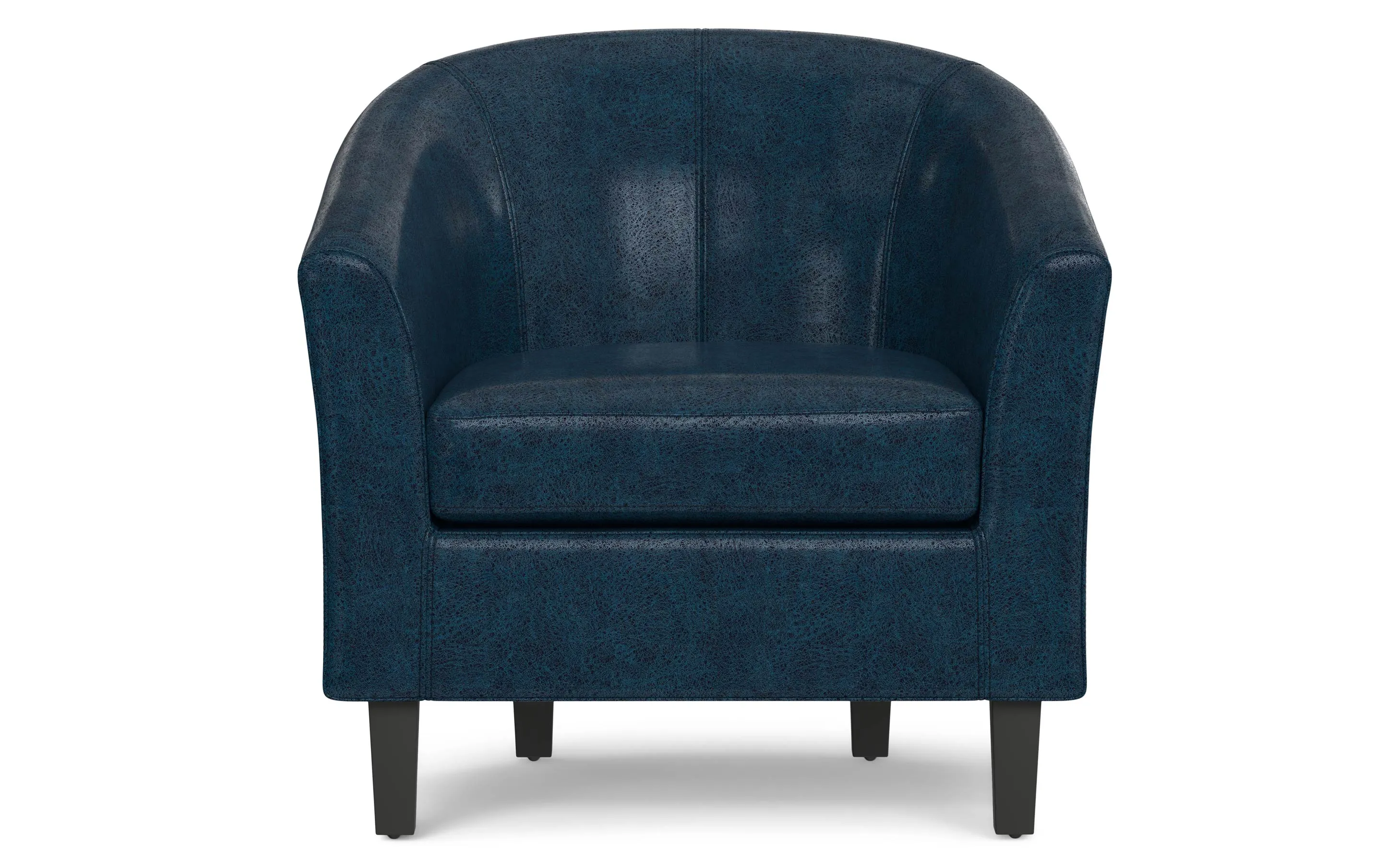 Austin Accent Chair in Distressed Vegan Leather