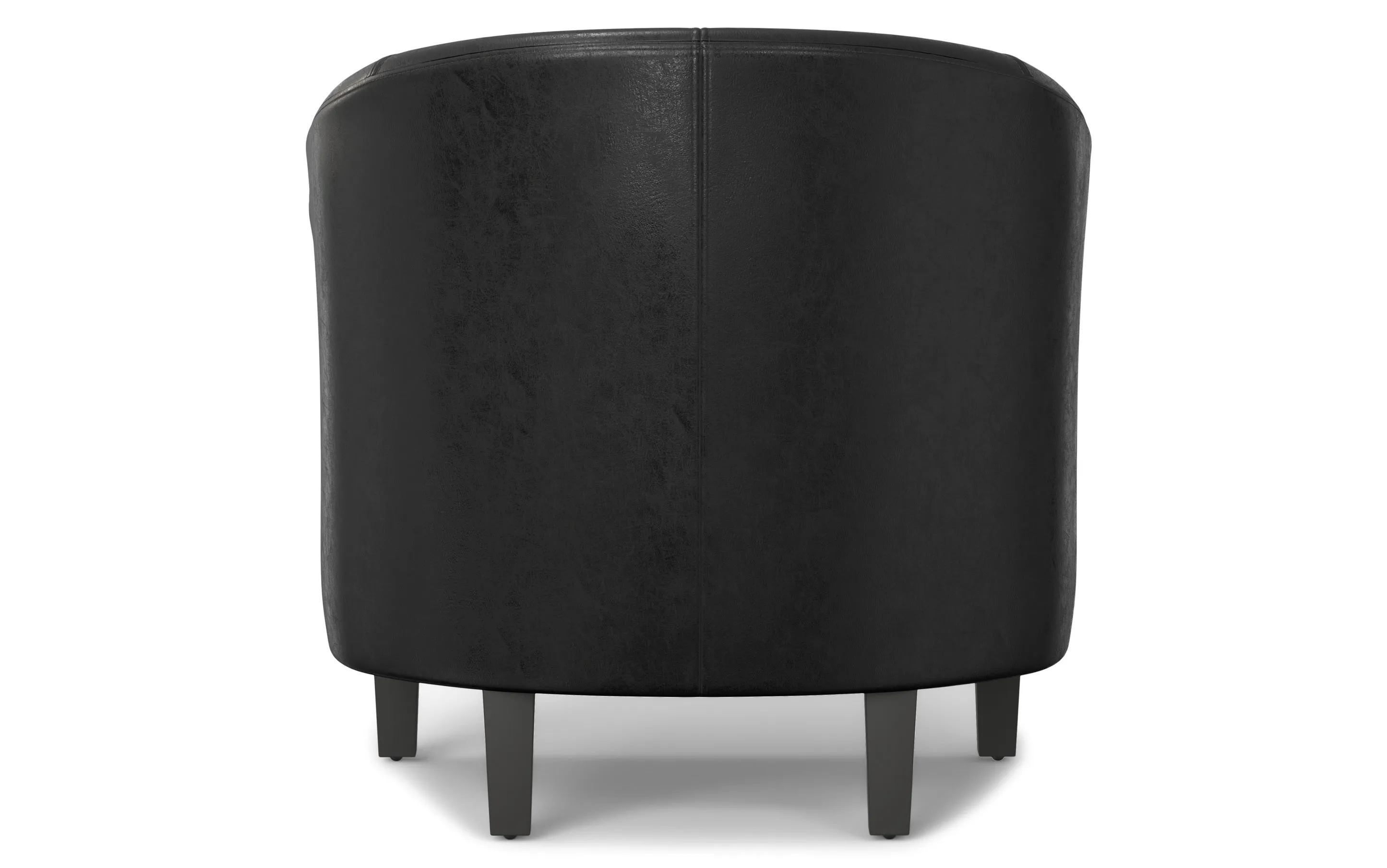 Austin Accent Chair in Distressed Vegan Leather