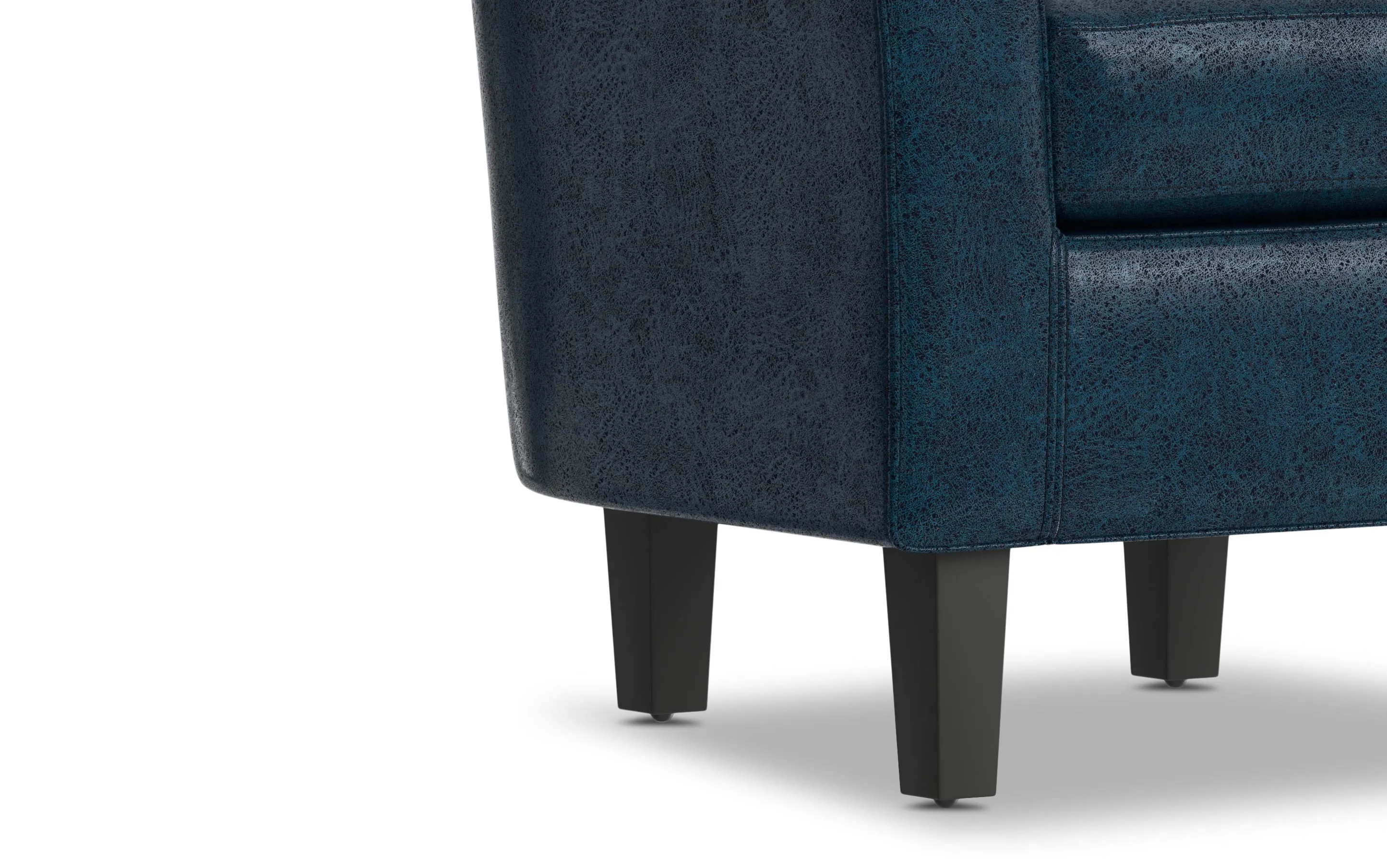 Austin Accent Chair in Distressed Vegan Leather