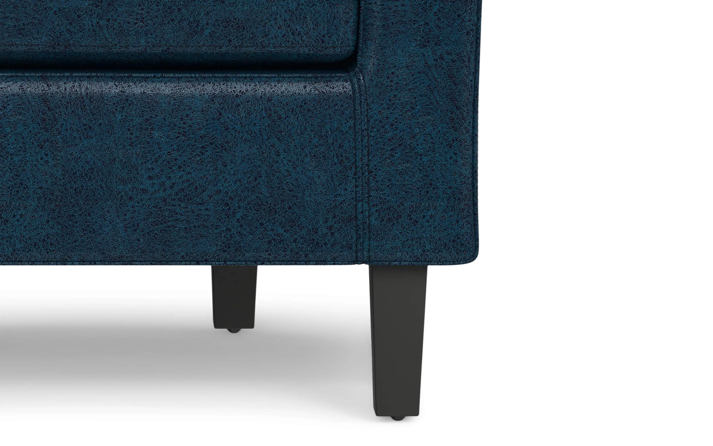 Austin Accent Chair in Distressed Vegan Leather