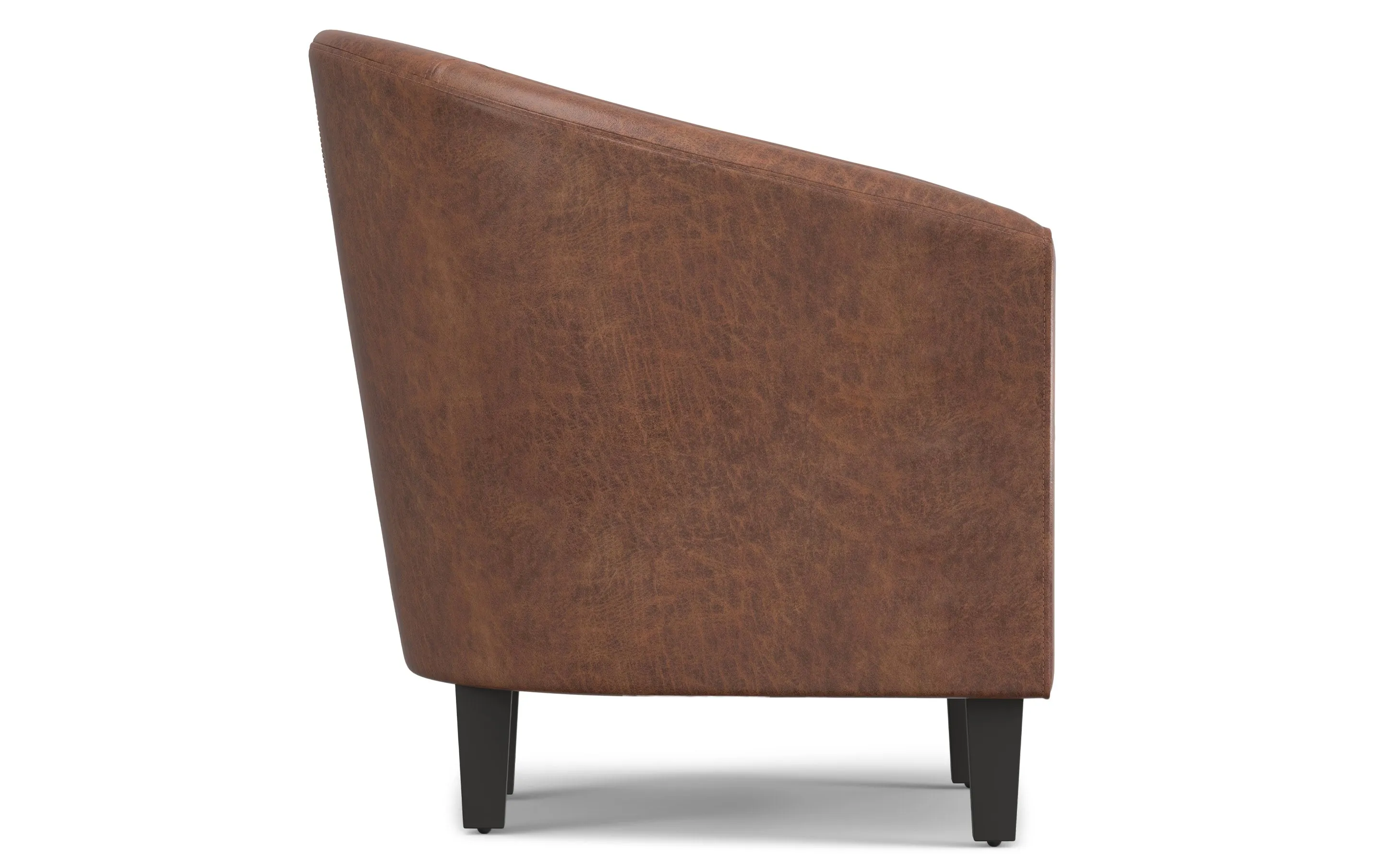Austin Accent Chair in Distressed Vegan Leather