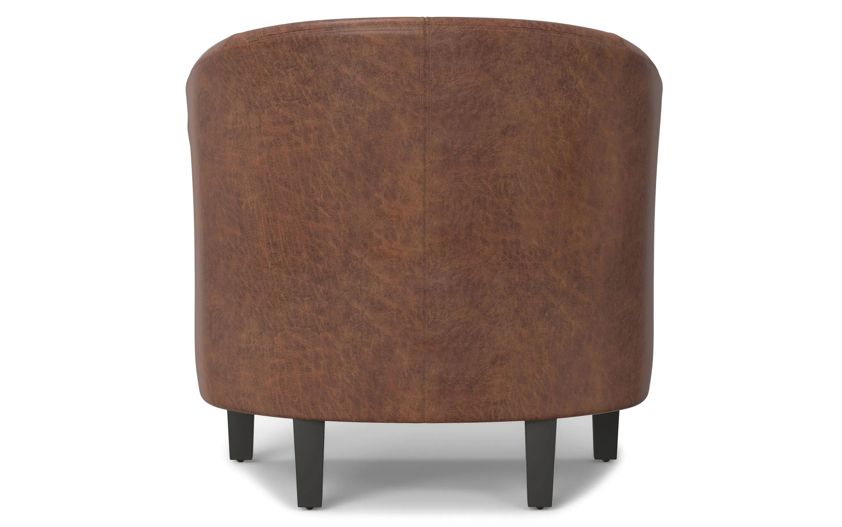 Austin Accent Chair in Distressed Vegan Leather