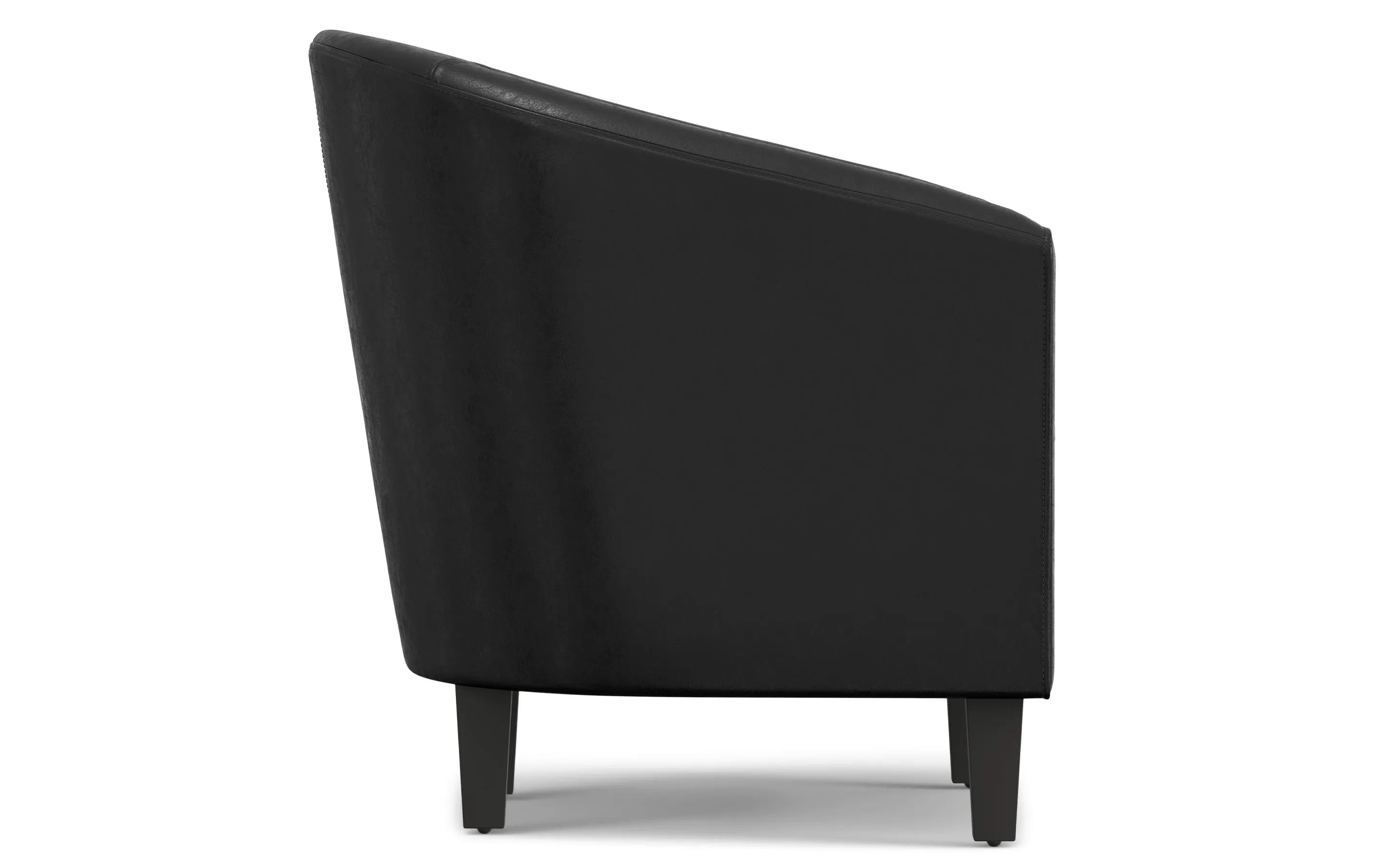 Austin Accent Chair in Distressed Vegan Leather