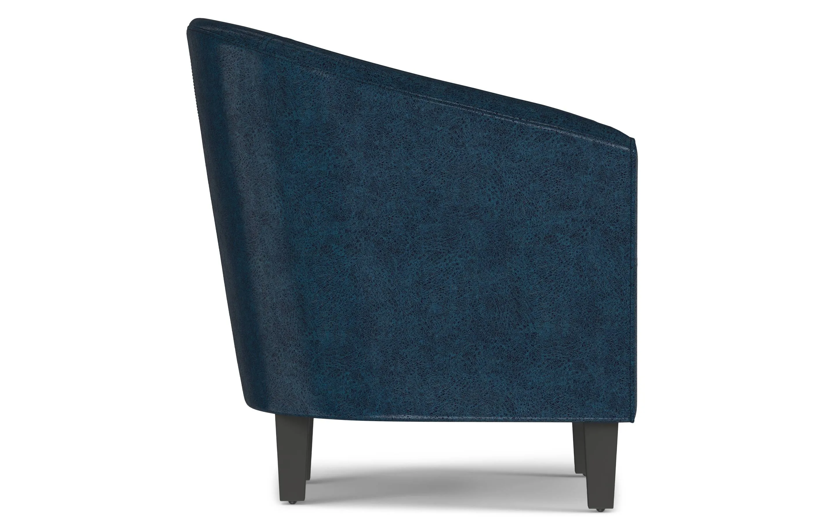 Austin Accent Chair in Distressed Vegan Leather