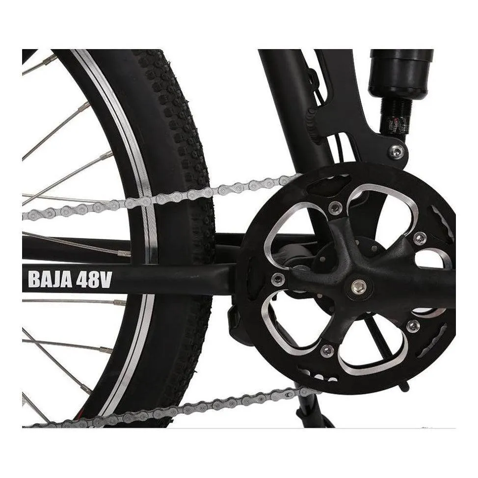 Baja Folding 48 Volt Lithium Powered Electric Bike
