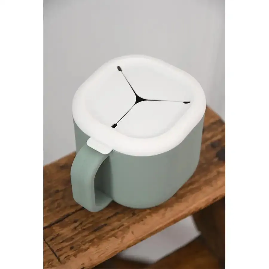 Beaba Pick 'N' Snack Silicone Snack Cup (Sage Green)