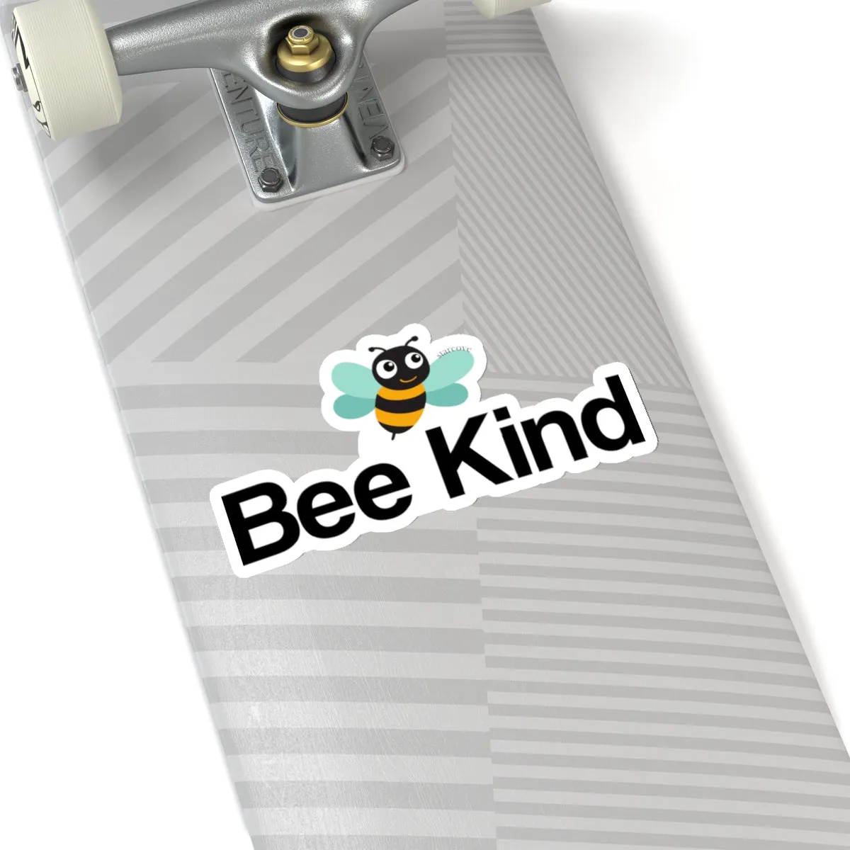 Bee Kind Sticker, Be Kind Vinyl Decal, Bumper Car Laptop Sign, Choose Kind, Cute Positive Waterproof Waterbottle  Kiss-Cut Stickers