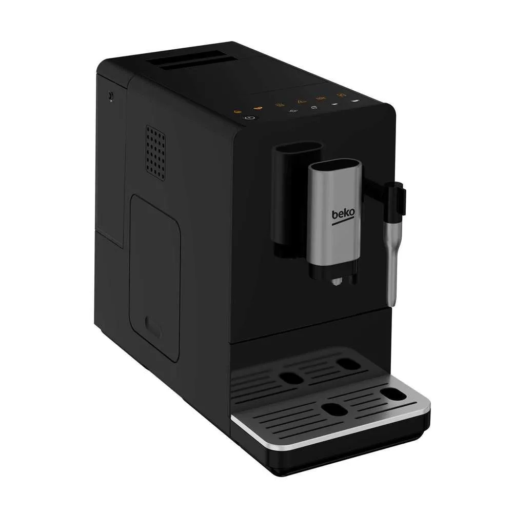 Beko Bean-to-Cup Automatic Espresso Machine w/ Milk Steamer Black