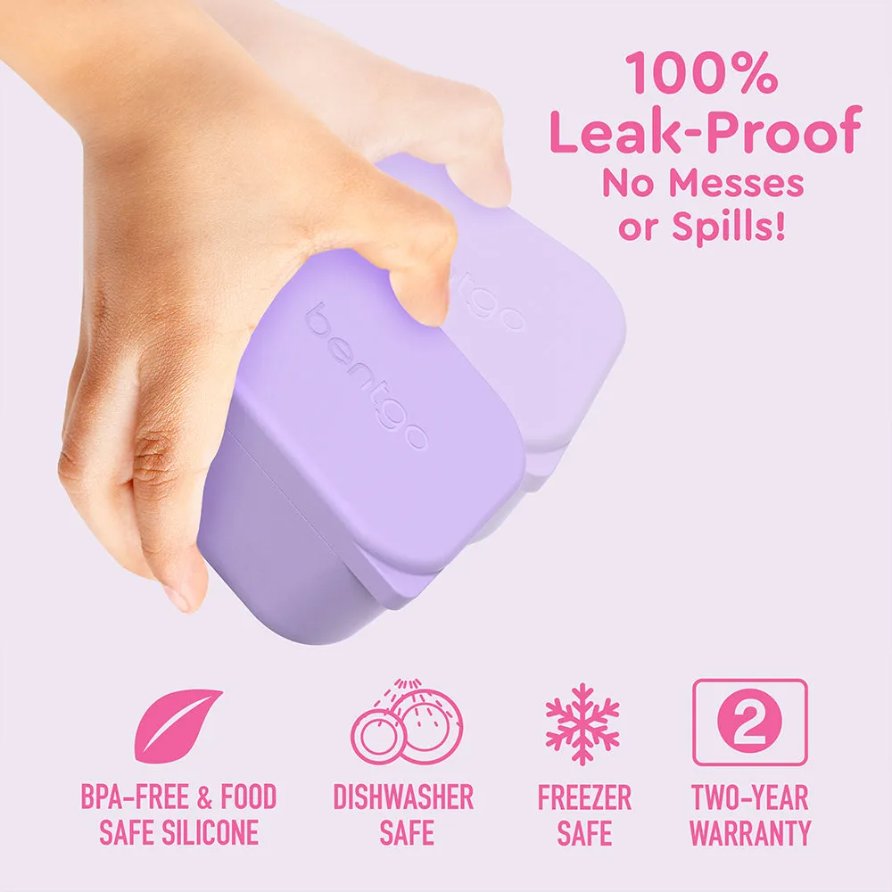 Bentgo Kids Sidekicks 2-Pack Silicone Container Set