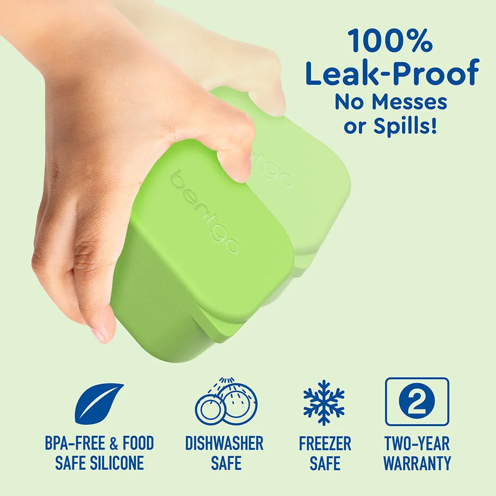 Bentgo Kids Sidekicks 2-Pack Silicone Container Set