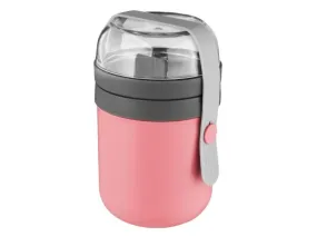 BergHOFF Leo 0.7qt Dual Lunch Pot, Pink & Gray