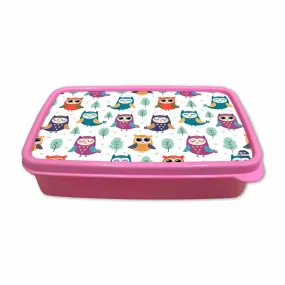 Best Lunch Containers for Girls School Snacks Serving Box - Owl