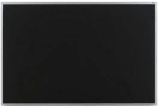 Black Board With Aluminum Frame 60 x 90cm