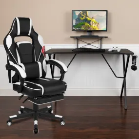 Black Gaming Desk & Chair Set BLN-X40RSG1031-WH-GG