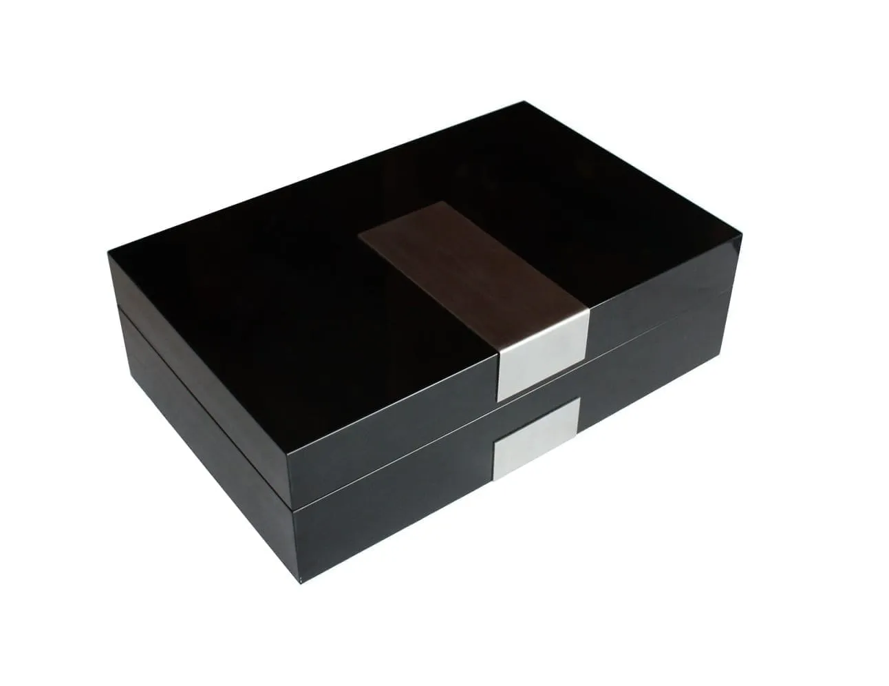 Black Wooden Watch Box for 8 Watches