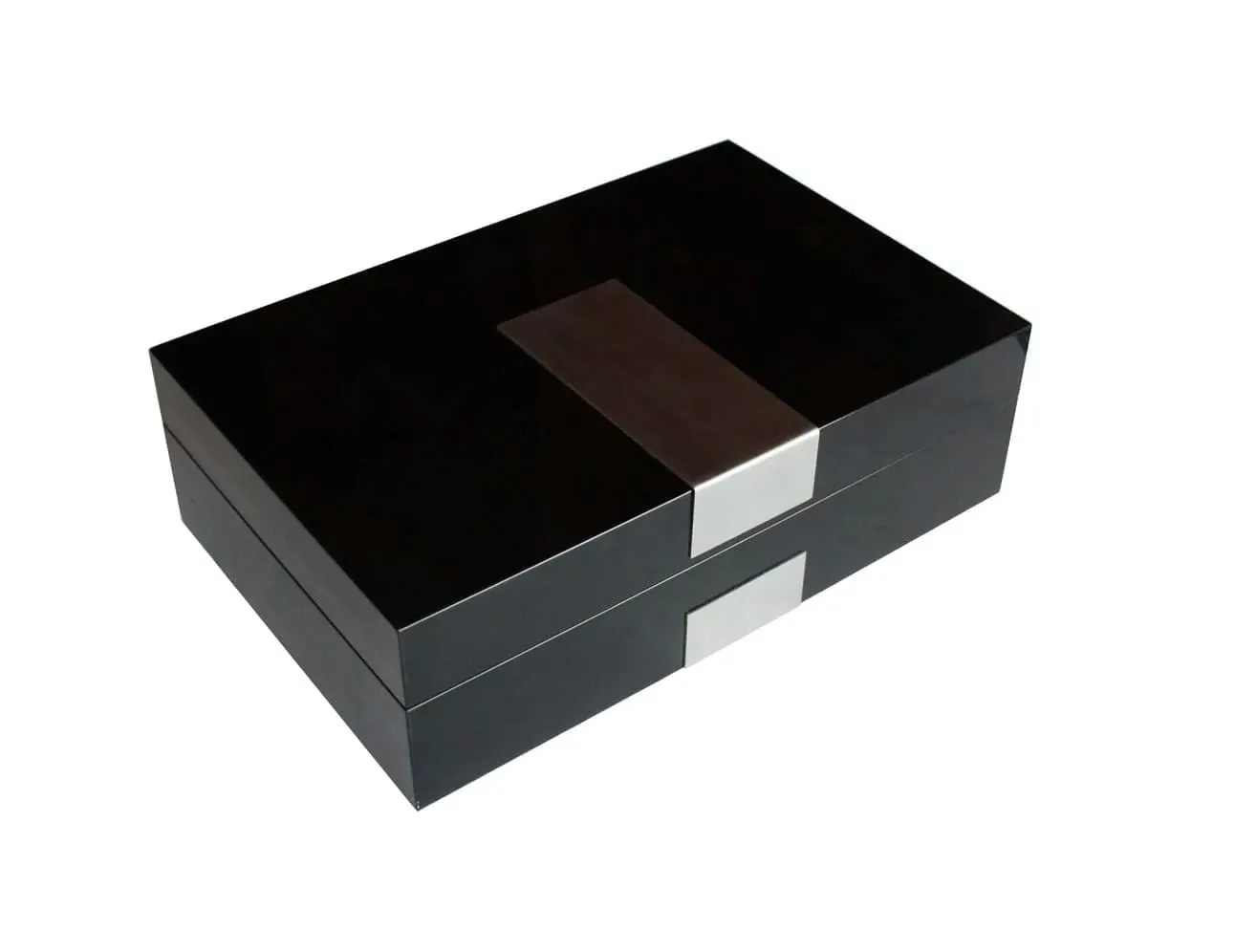 Black Wooden Watch Box for 8 Watches